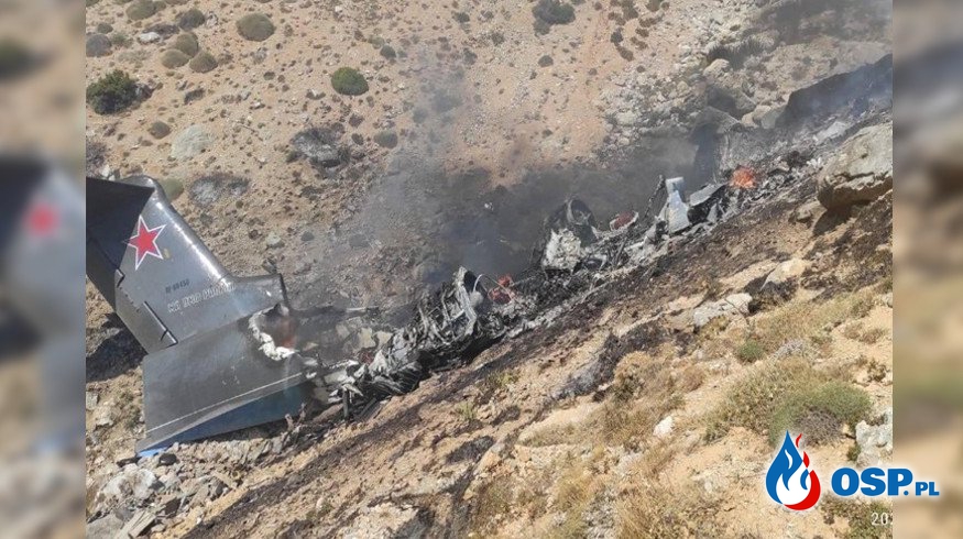 Rosyjski samolot gaśniczy rozbił się w Turcji. Zginęło 8 osób. OSP Ochotnicza Straż Pożarna