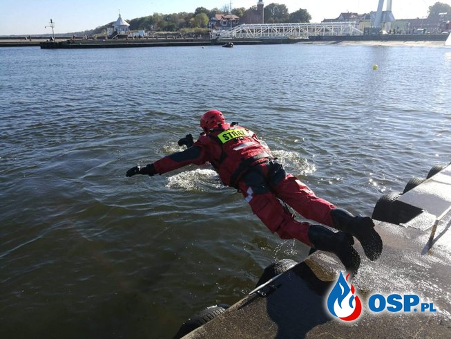 Szkolenie z Ratownictwa na terenach wodnych powiat Słupsk OSP Ochotnicza Straż Pożarna