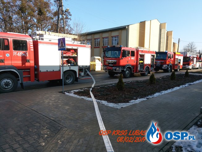 Pożar kotłowni w Przedszkolu OSP Ochotnicza Straż Pożarna