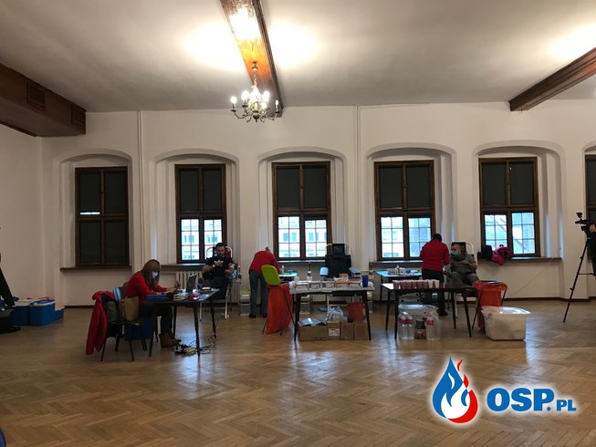 Oddaj Krew Ocal Życie - Druga edycja akcji krwiodawstwa organizowana przez OSP Chojna OSP Ochotnicza Straż Pożarna