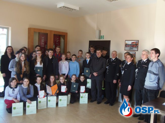 Gminne eliminacje OTWP ,, Młodzież zapobiega pożarom” OSP Ochotnicza Straż Pożarna