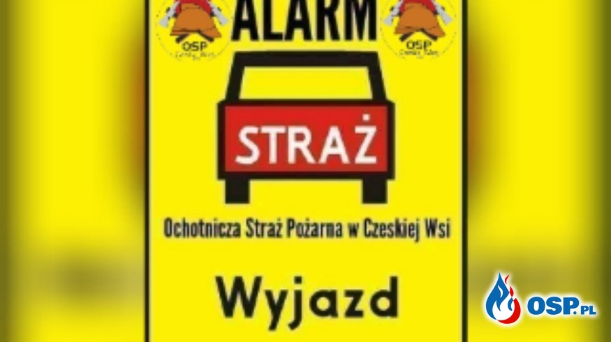 #03/2020 POżar sadzy w kominie w Czeskiej wsi OSP Ochotnicza Straż Pożarna