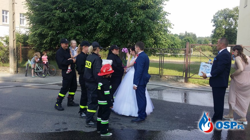 Ślub Druha Marcina Fijasa OSP Ochotnicza Straż Pożarna