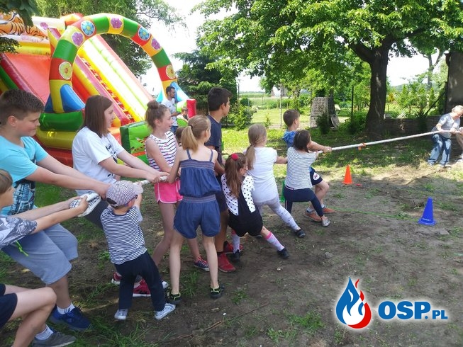 Wesoły Dzień Dziecka 1 czerwca 2019 r. OSP Ochotnicza Straż Pożarna