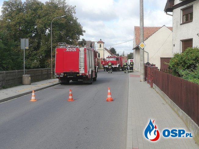 Miejscowe Zagrożenie - Zerwane przewody OSP Ochotnicza Straż Pożarna