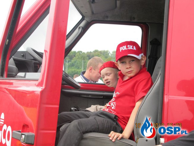 Wróblewo - pokazy dla dzieci OSP Ochotnicza Straż Pożarna