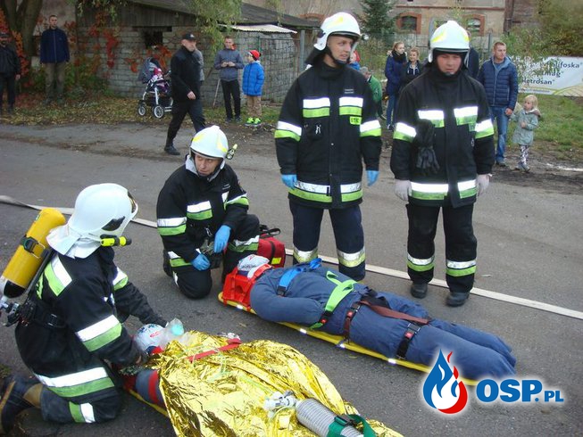 Manewry Ochotniczej Straży Pożarnej w Gminie Olszanka 23 października 2015 OSP Ochotnicza Straż Pożarna