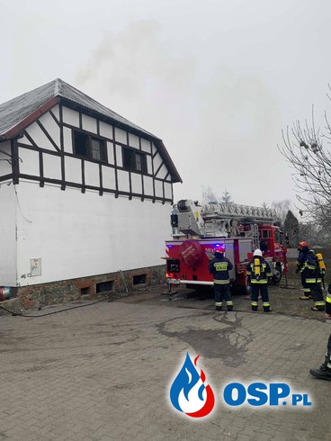 Pożar sklepu „Twój Market” w Orchowie OSP Ochotnicza Straż Pożarna