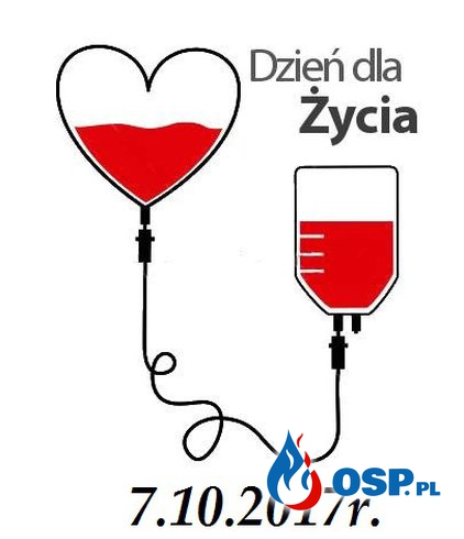 Zachęcamy do udziału w akcji Krwiodawstwa OSP Ochotnicza Straż Pożarna