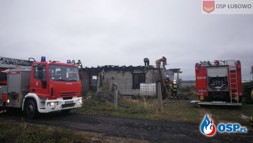 Strażak jechał do... pożaru własnego domu. Ruszyła zbiórka na odbudowę. OSP Ochotnicza Straż Pożarna