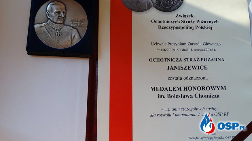 Medal im. Bolesława Chomicza OSP Ochotnicza Straż Pożarna