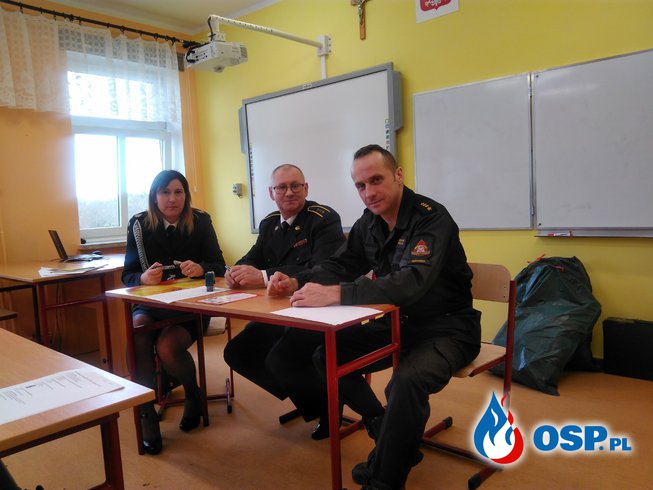 Gminne eliminacje do Ogólnopolskiego Turnieju Wiedzy Pożarniczej - Młodzież Zapobiega Pożarom Moryń 2019 OSP Ochotnicza Straż Pożarna