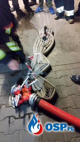 Ćwiczenia z zakresu pożarów wewnętrznych OSP Ochotnicza Straż Pożarna