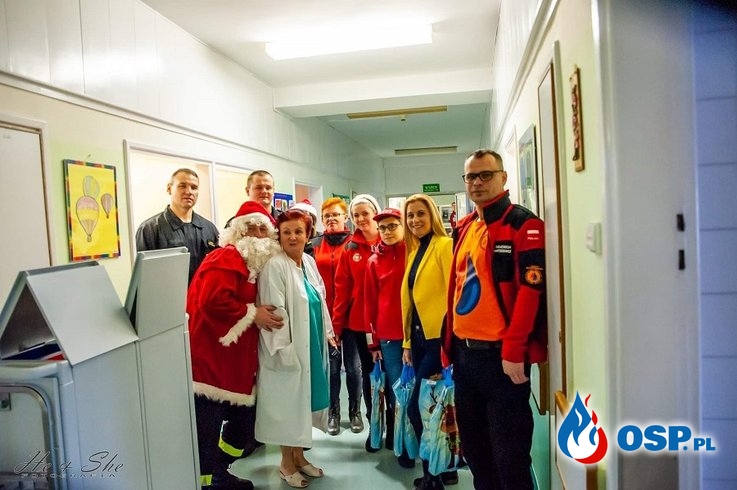 „Paczka dla Dzieciaka na Święta od Strażaka” OSP Ochotnicza Straż Pożarna