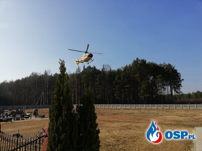 Akcja medyczna Bytnica 23.02.2018 OSP Ochotnicza Straż Pożarna