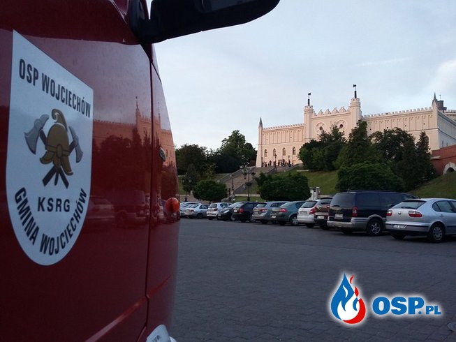 Pożar Starego Miasta w Lublinie OSP Ochotnicza Straż Pożarna