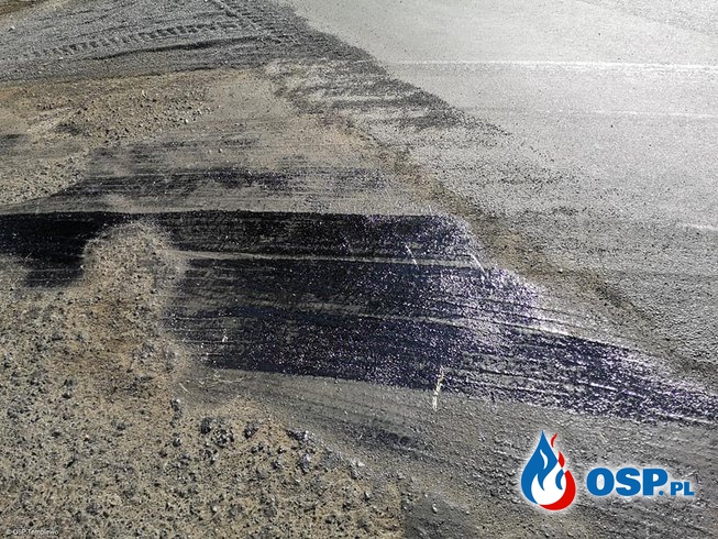 Kleszczewo - To nie olej, to asfalt! OSP Ochotnicza Straż Pożarna
