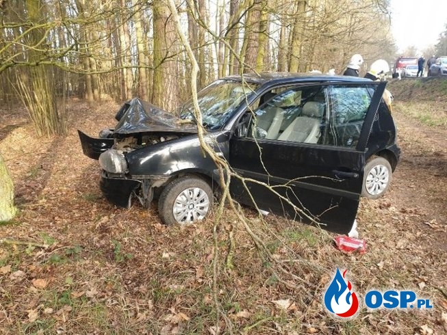 Kłodzisko – wypadek drogowy OSP Ochotnicza Straż Pożarna