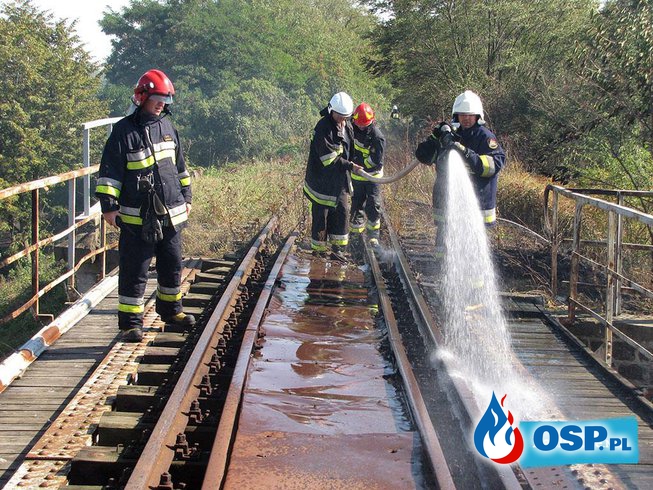 #27 Pożar suchej trawy na nasypie kolejowym OSP Ochotnicza Straż Pożarna