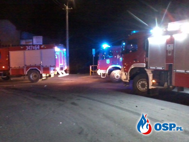 Wypadek drogowy w Szypliszkach OSP Ochotnicza Straż Pożarna