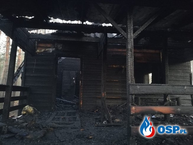 Strażak OSP Borzychy stracił dom w pożarze. Ruszyła zbiórka na odbudowę. OSP Ochotnicza Straż Pożarna
