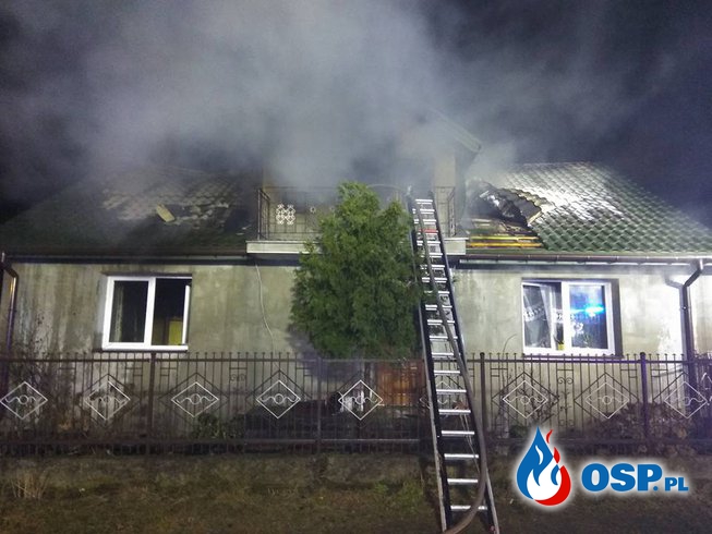 Stracili dach nad głową przed świętami. OSP Ochotnicza Straż Pożarna