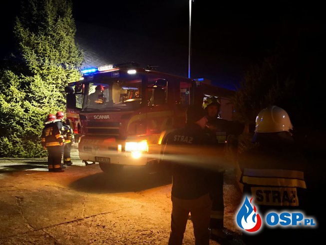 Pożar budynku jednorodzinnego w Olbrachcicach OSP Ochotnicza Straż Pożarna