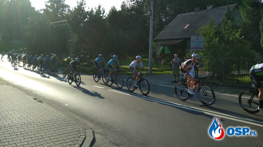 Zabezpieczenie pierwszego etapu 75. Tour de Pologne OSP Ochotnicza Straż Pożarna
