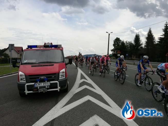 Zabezpieczenie I i V Etapu 76. Tour de Pologne OSP Ochotnicza Straż Pożarna