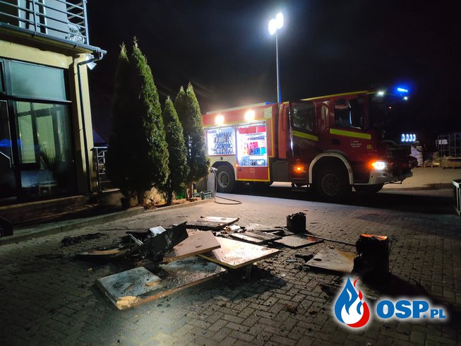 Pożar mieszkania OSP Ochotnicza Straż Pożarna