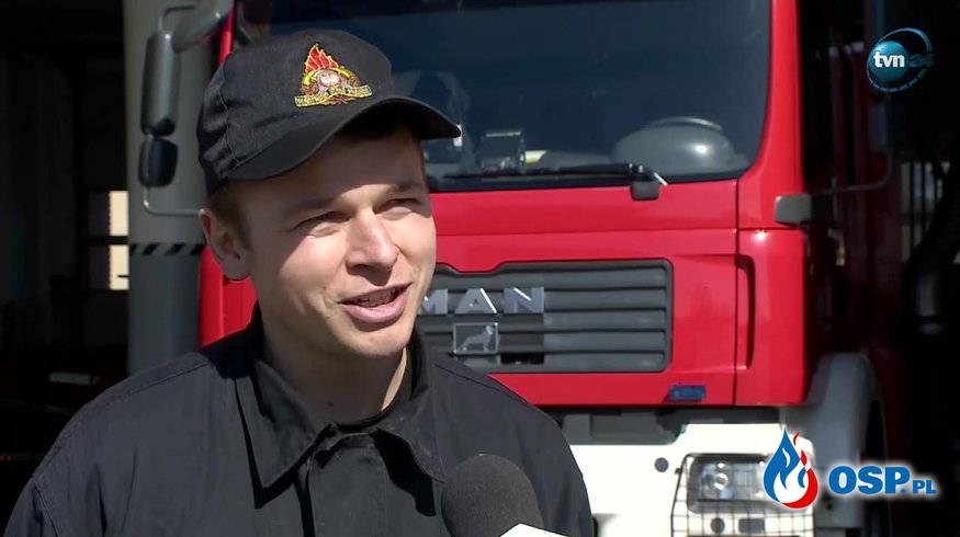 Strażak-bohater opowiada o dramatycznej akcji podczas pożaru mieszkania! OSP Ochotnicza Straż Pożarna