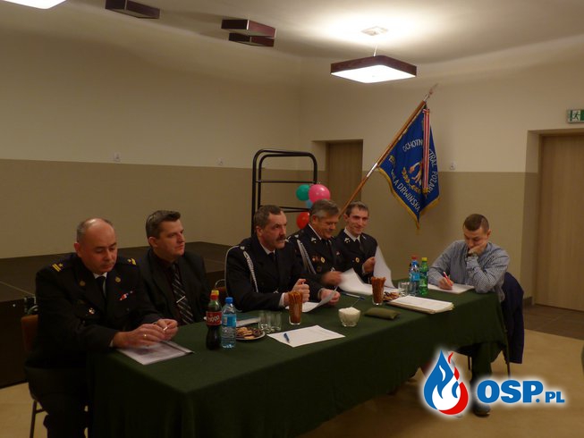 Zebranie sprawozdawcze OSP Ochotnicza Straż Pożarna