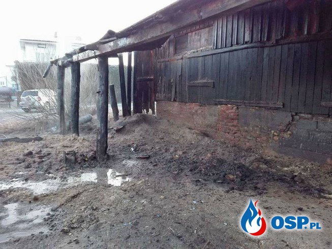  Pożar zakładu przetwórstwa drzewnego w Tuchowie OSP Ochotnicza Straż Pożarna