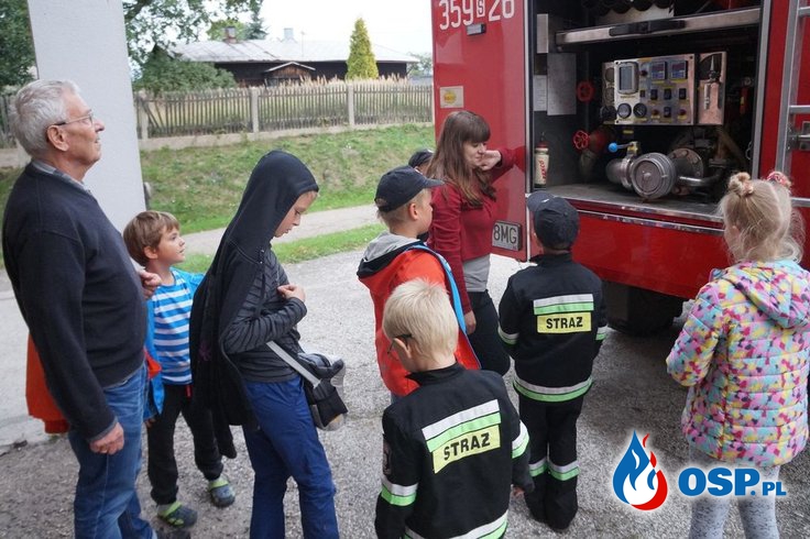 Spotkanie Dziecięcej Drużyny Pożarniczej. 15 września 2017r OSP Ochotnicza Straż Pożarna