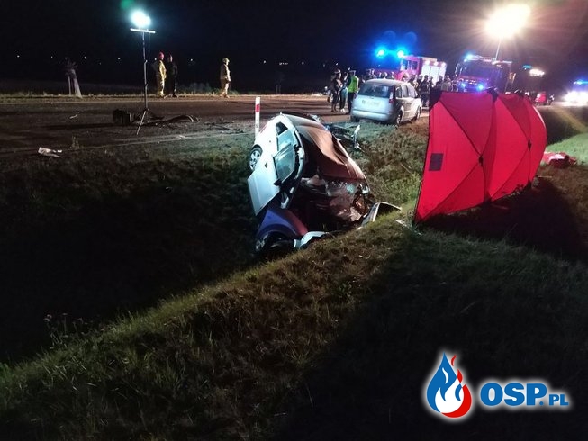 Trzy osoby zginęły w wypadku pod Lublinem OSP Ochotnicza Straż Pożarna