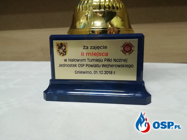 Halowy turniej piłki nożnej jednostek OSP Powiatu Wejherowskiego OSP Ochotnicza Straż Pożarna