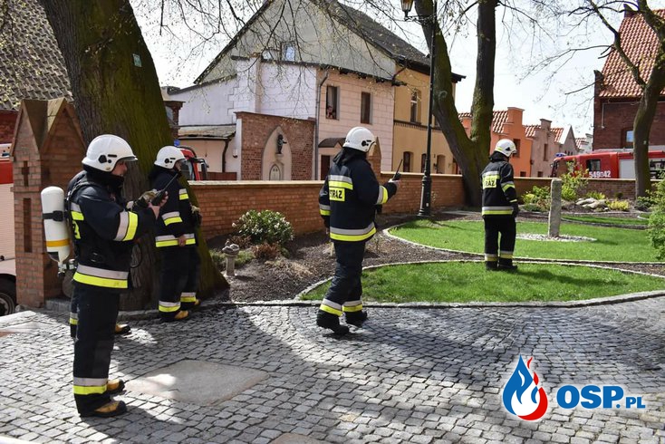 Ćwiczenia na Kościele Gniew (22.04) , i Leca Polska sp. z o.o ( 27.04) OSP Ochotnicza Straż Pożarna