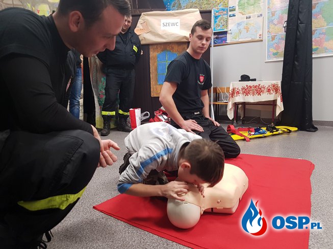 WOŚP 2019 "Pomaganie jest dziecinnie proste" OSP Ochotnicza Straż Pożarna