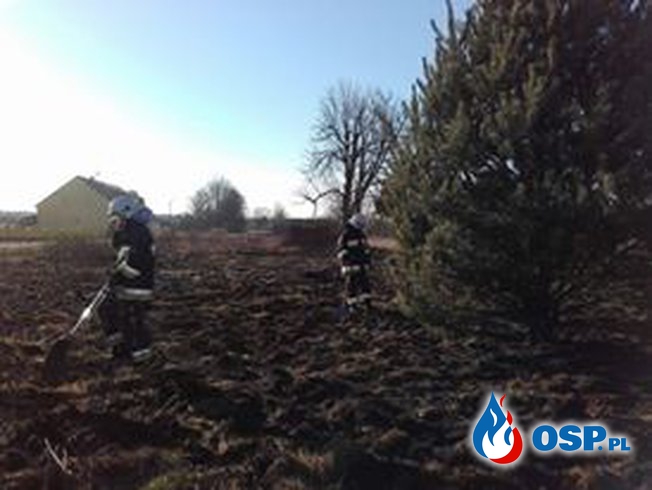Pożary traw OSP Ochotnicza Straż Pożarna