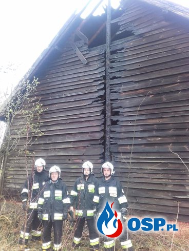 Pożar budynku gospodarczego w naszej miejscowości (TURZNICA). OSP Ochotnicza Straż Pożarna