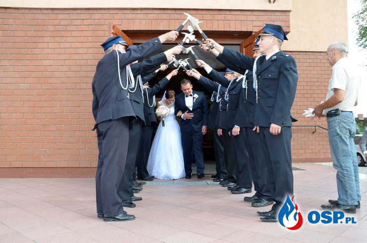 Ślub Strażaka OSP Ochotnicza Straż Pożarna