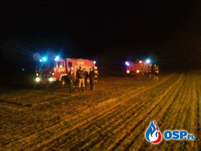 Pożar balotów słomy w miejscowości Wełnica OSP Ochotnicza Straż Pożarna