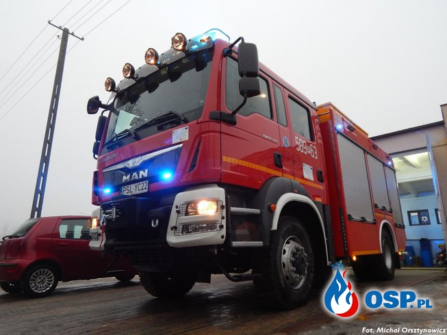 Nowy wóz OSP Powidz OSP Ochotnicza Straż Pożarna