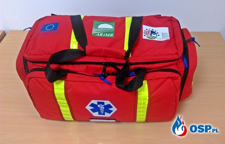 KPP i nowa torba medyczna OSP Ochotnicza Straż Pożarna