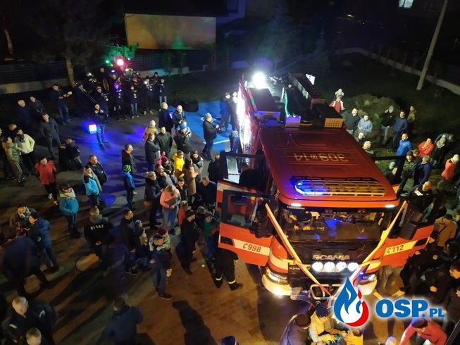 OSP Opole-Szczepanowice dzięki głosom mieszkańców ma nowy, ciężki wóz gaśniczy OSP Ochotnicza Straż Pożarna