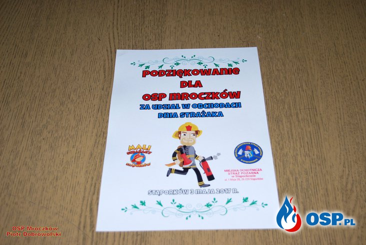 Uroczysta Msza w intencji  strażaków OSP Mroczków. - 13 Maja OSP Ochotnicza Straż Pożarna
