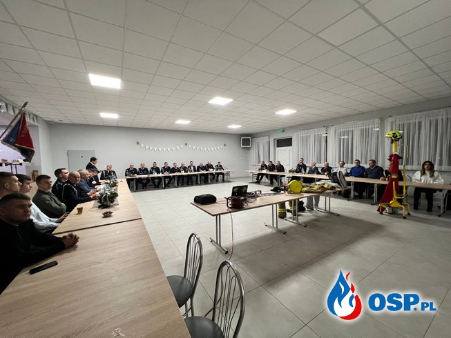 Walne Zebranie Sprawozdawcze za 2021r. OSP Ochotnicza Straż Pożarna
