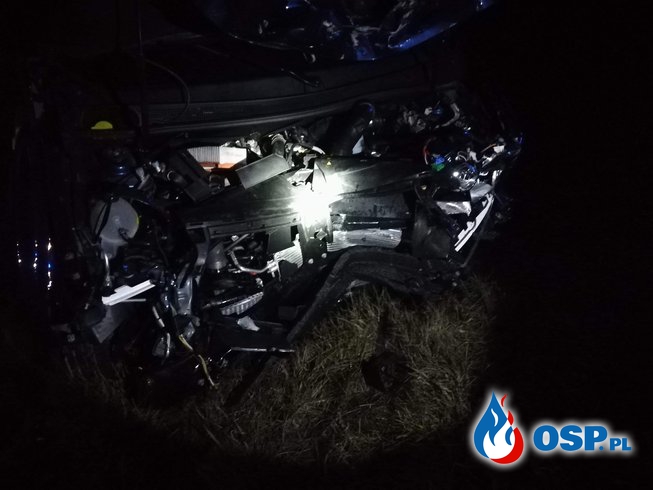 Poważny wypadek na obwodnicy Gniezna !!! OSP Ochotnicza Straż Pożarna