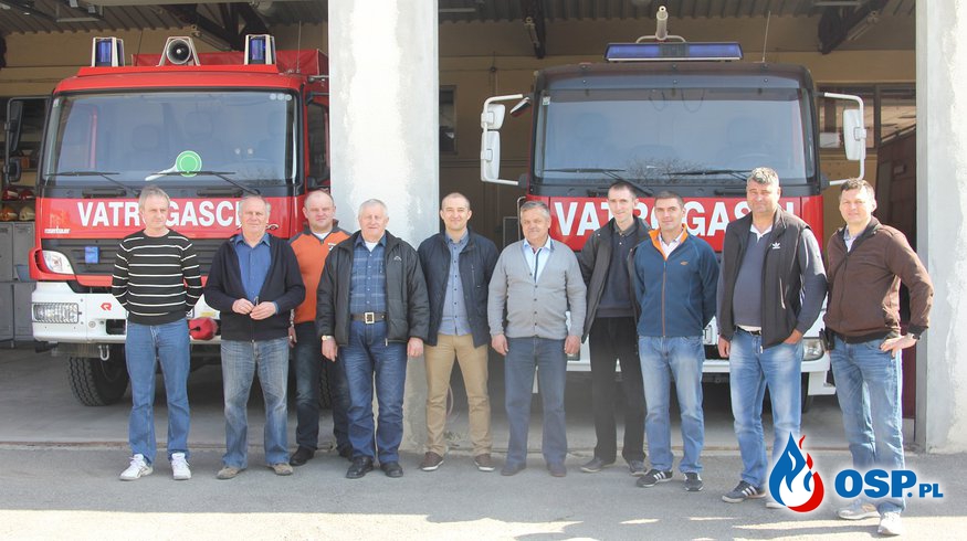 Z wizytą u strażaków z Gminy Donji Miholjac OSP Ochotnicza Straż Pożarna