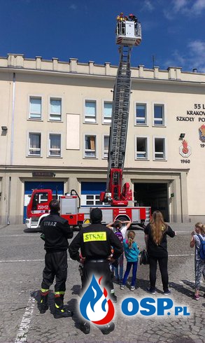Wizyta u strażaków z JRG SA PSP Kraków OSP Ochotnicza Straż Pożarna